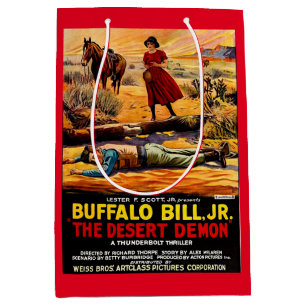 Bolsa De Regalo Mediana Ley de Búfalo de 1925, Jr. - poster de cine de Des