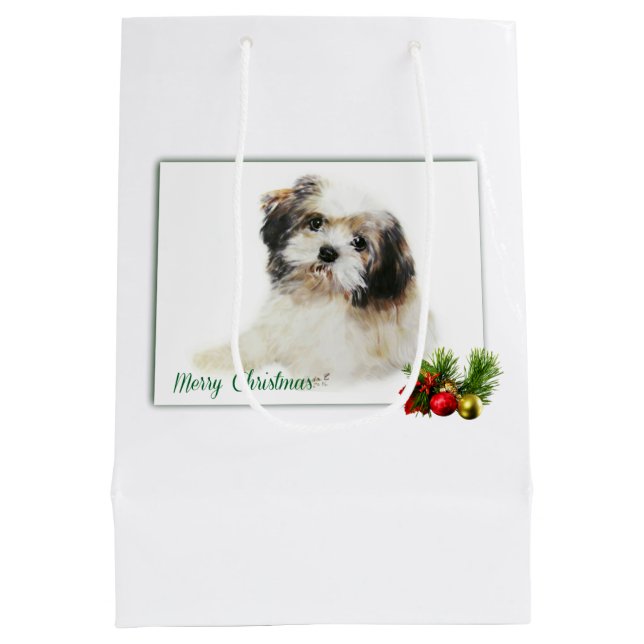 Bolsa De Regalo Mediana Lhasa Apso (Reverso)