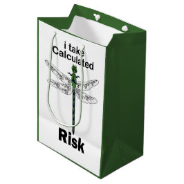 Bolsa De Regalo Mediana Libélula Asumo riesgo calculado Divertido