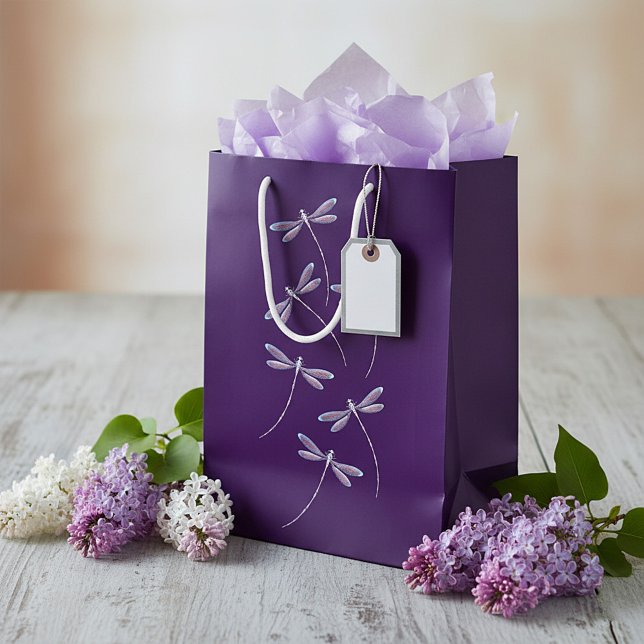 Bolsa De Regalo Mediana Libélulas en vuelo (Subido por el creador)