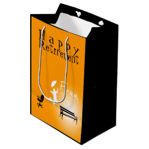 Bolsa De Regalo Mediana Libere en el bolso feliz pasado del regalo del