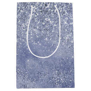 Bolsa De Regalo Mediana Lilac Purpurina púrpura Glitz destello