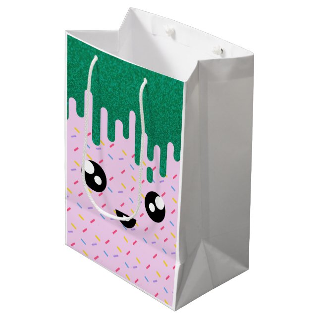 Bolsa De Regalo Mediana lindo icecrema divertido (Angulo Anverso)