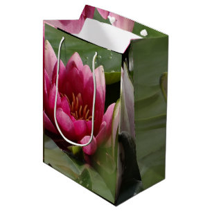 Bolsa De Regalo Mediana Lirio rosa
