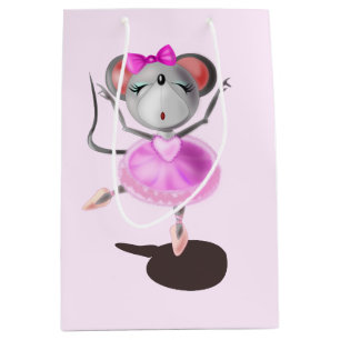 Bolsa De Regalo Mediana Little Ballerina Mouse