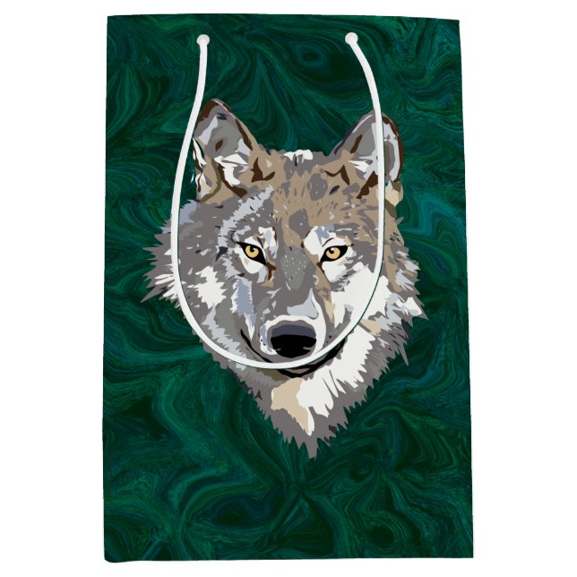 Bolsa De Regalo Mediana lobo (Anverso)