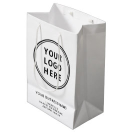 Bolsa De Regalo Mediana Logotipo comercial de personalizado