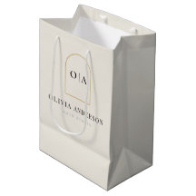 Logotipo de producto de salón de oro de arco minim
