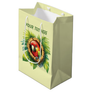 Bolsa De Regalo Mediana Loros bebé unisex personalizables Cuts