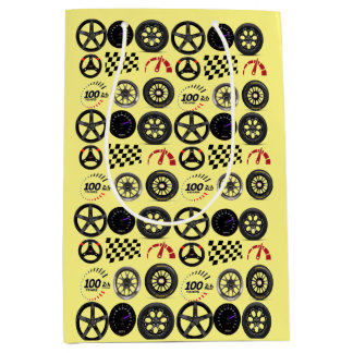 Bolsa De Regalo Mediana Los aficionados a las carreras de autos y a los de