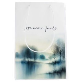 Bolsa De Regalo Mediana Love never fails