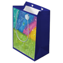 Bolsa De Regalo Mediana Luces boreales - Arte infantil para CHOC