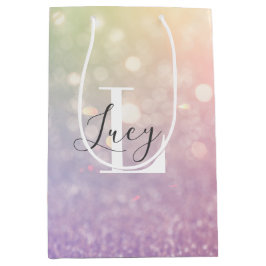 Bolsa De Regalo Mediana Luces de bokek coloridas