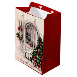 Bolsa De Regalo Mediana Luces de ventana de navidades
