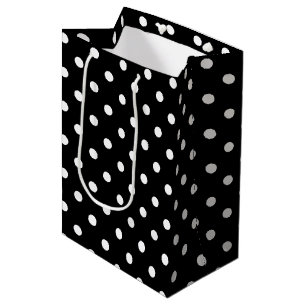 Bolsa De Regalo Mediana Lunar negro