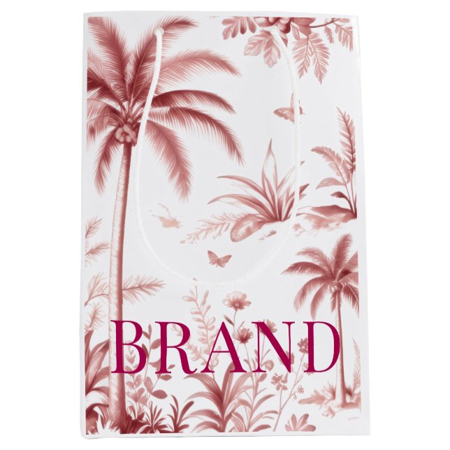 Bolsa De Regalo Mediana Luxury Custom Logo for gift bags|fancy  Boutiq (Anverso)