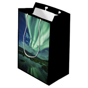 Bolsa De Regalo Mediana Luz del Norte Noruega