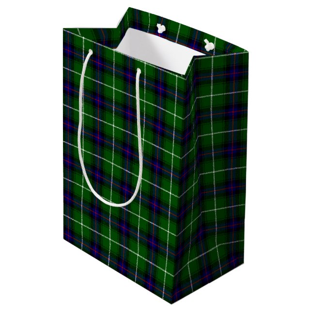 Bolsa De Regalo Mediana MacDonald Tartan escocés (Angulo reverso)