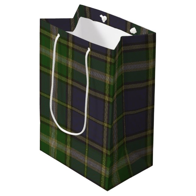 Bolsa De Regalo Mediana MacManus Tartan (Angulo Anverso)