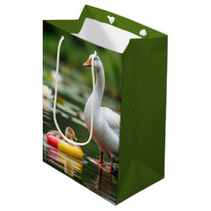 Bolsa De Regalo Mediana Madre Goose con bebé
