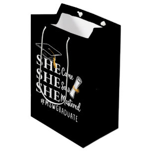 Bolsa De Regalo Mediana Maestría MSW Maestro en Trabajo Social Graduado