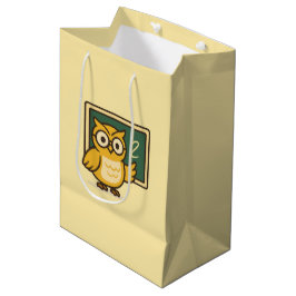 Bolsa De Regalo Mediana Maestro Búho 