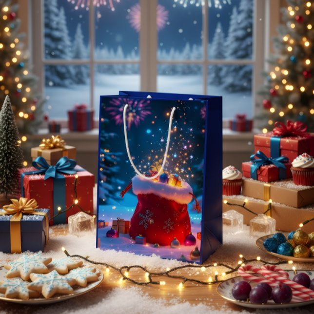 Bolsa De Regalo Mediana Magical Santa Sack Christmas Gift Bag (Subido por el creador)