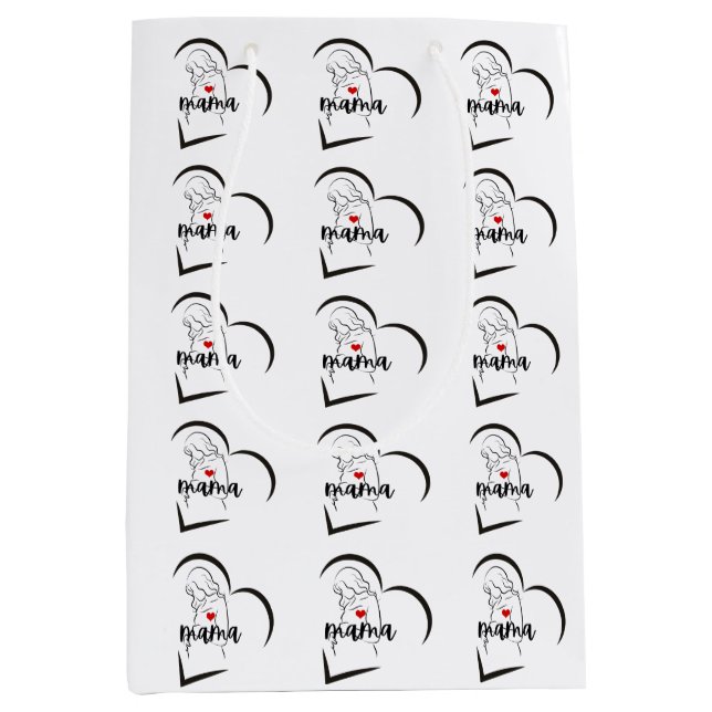 BOLSA DE REGALO MEDIANA MAMA (Anverso)