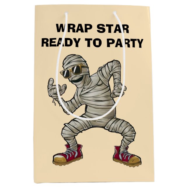 Bolsa De Regalo Mediana Mamá bailarina (Anverso)