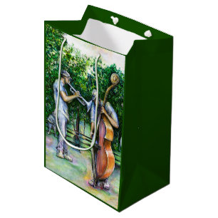 Bolsa De Regalo Mediana Mamá nunca me advirtió sobre los jugadores de Tuba