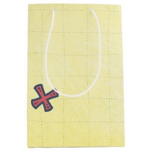 Bolsa De Regalo Mediana Mapa del tesoro de Fiestas piratas con X