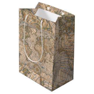 Bolsa De Regalo Mediana Mapa Mundi