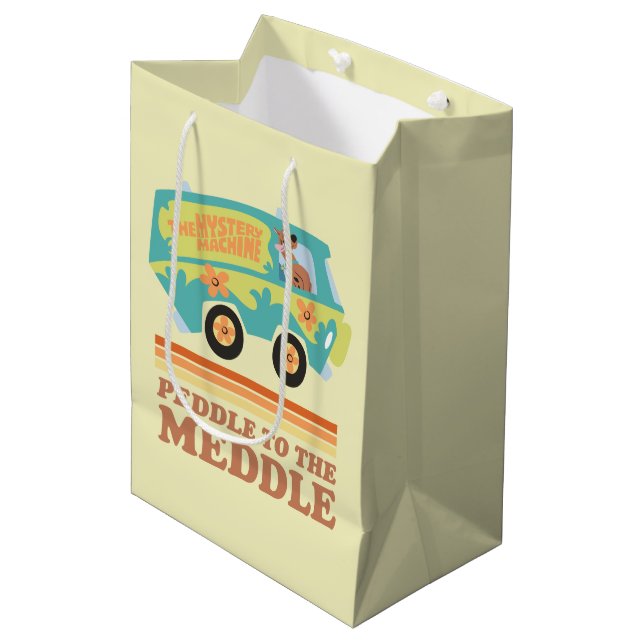 Bolsa De Regalo Mediana Máquina de misterio Scooby-Doo "Peddle to Meddle" (Angulo Anverso)