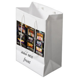 Bolsa De Regalo Mediana Máquinas Dream - Máquinas Tragamonedas Lucky