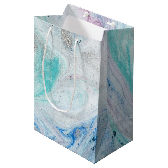 Bolsa De Regalo Mediana Marble I (Angulo Anverso)