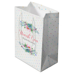 Bolsa De Regalo Mediana Marco de tanque de diseño de agradecimiento de ram