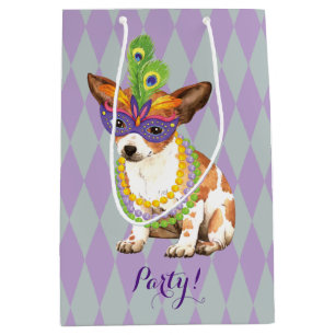 Bolsa De Regalo Mediana Mardi Gras Chihuahua