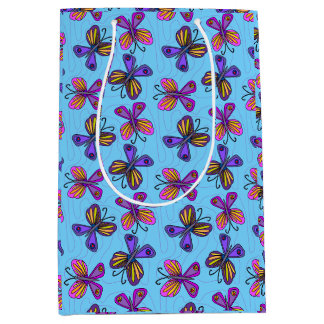Bolsa De Regalo Mediana Mariposas juguetonas