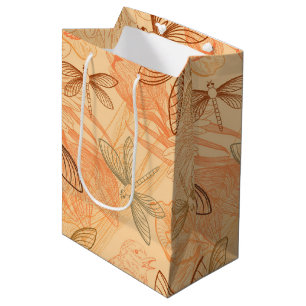 Bolsa De Regalo Mediana mariposas vintage modernas