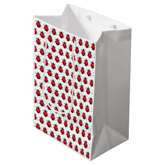 Bolsa De Regalo Mediana Mariquitas (Angulo Anverso)