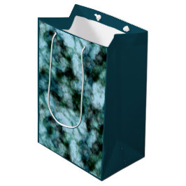 Bolsa De Regalo Mediana Mármol verde azul