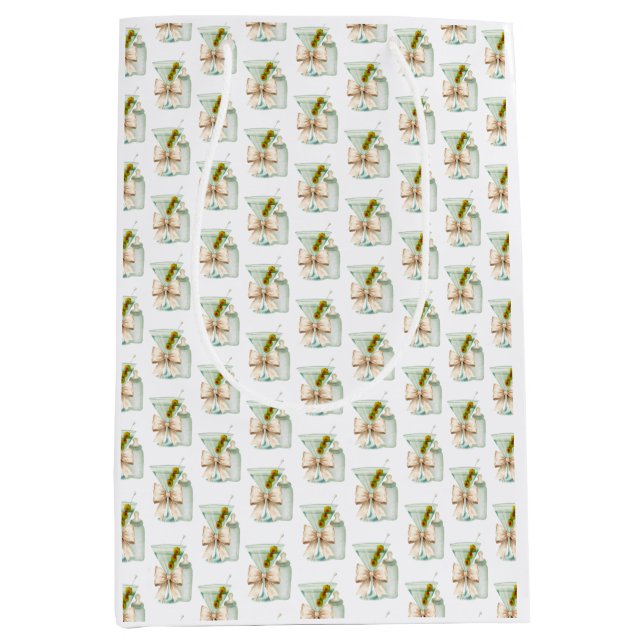 Bolsa De Regalo Mediana Martini Baby  (Anverso)