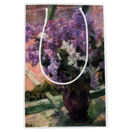 Bolsa De Regalo Mediana Mary Cassatt - Lilacs en una ventana