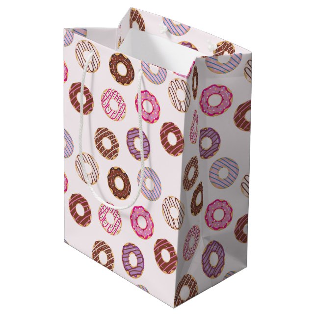 Bolsa De Regalo Mediana Más Donas   (Angulo reverso)