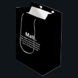 Bolsa De Regalo Mediana Math Typography Funny Math<br><div class="desc">Magnífica tipografía matemática Bolsa de regalo de matemáticas diseñada por Nisha Prabhu. ¡Añade algo de humor matemático a tu regalo con esta graciosa bolsa de regalo de tipografía matemática! Perfecto para los amantes de los números y las ecuaciones, esta bolsa de regalo de medio tamaño presenta una tipografía lúdica que...</div>