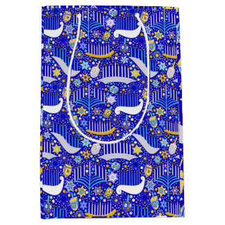 Bolsa De Regalo Mediana Máximo Hanukkah
