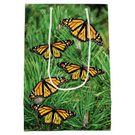 Bolsa De Regalo Mediana Med Gift Bag Monarch on Pine Boughes