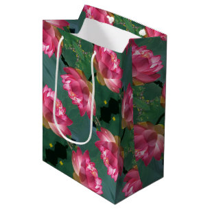 Bolsa De Regalo Mediana Med Gift Bag Pink Lotus