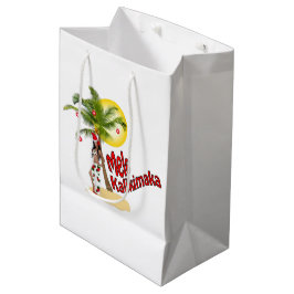 Bolsa De Regalo Mediana Medio del bolso del regalo del navidad de Hula
