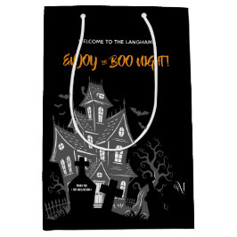 Bolsa De Regalo Mediana Medium Gift Bag : HALLOWEEN Home (black)